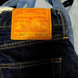 Boys Levi 501 jeans 29x30